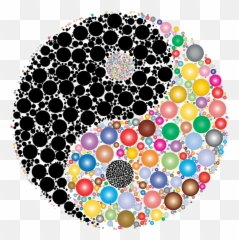 Art Circle Yin And Yang Png Clipart - Ying Pattern