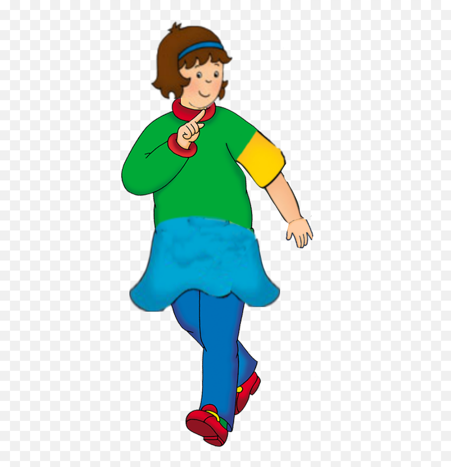 Caillou Mash - Up Sticker By Dederb028 Caillou Dad Transparent Png,Caillou Png