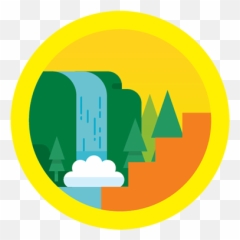 Presenting The Official List Fitbit Badges - Waterfall png