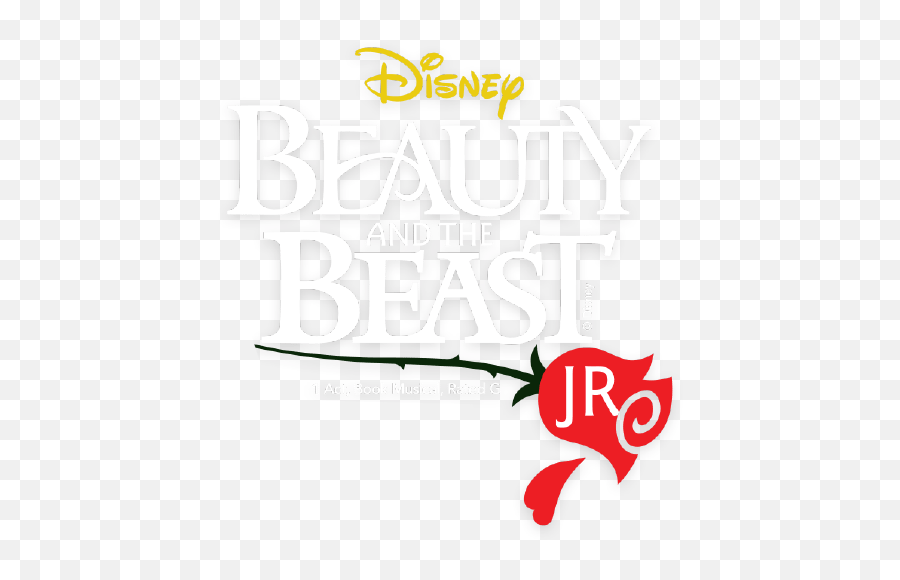 Beauty And The Beast Musical Logo - Disney Beauty And The Beast Jr Png,Beauty And The Beast Logo Png