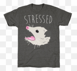 Stressed Opossum T - Chaotic Trash Possum Png,Opossum Png