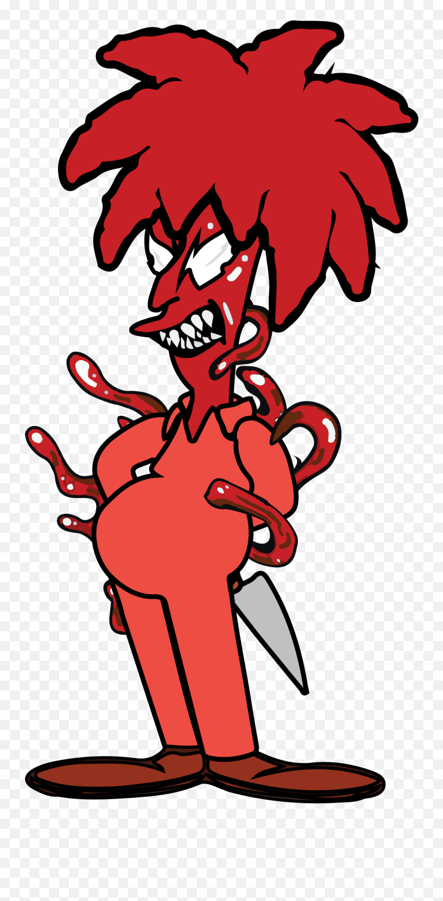 Sideshow Bob Carnage Pin Face - Sideshow Bob Carnage Png,Carnage Png