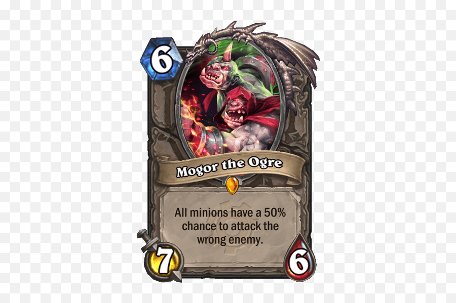 Mogor The Ogre - Card Hearthstone Hs Voodoo Jepetto Joybuzz Png,Ogre Png