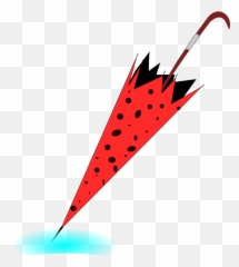 Umbrella Red Rain - Free Vector Graphic On Pixabay Closed Umbrella Clipart Transparent Png,Umbrella Transparent Background