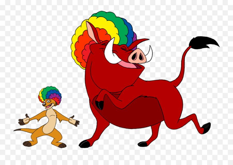 Pumba Png - Timon And Pumbaa Drawing,Pumba Png