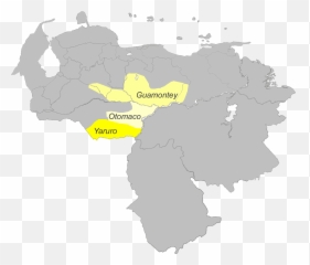 Guamo Language - Mapa De Venezuela Vector png