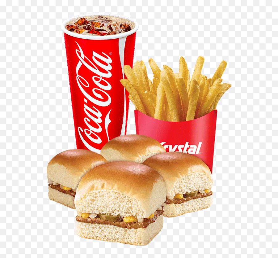 Menu - Coca Cola Png,Burger And Fries Png