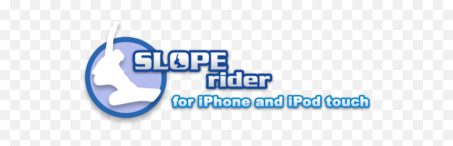 Slope Rider Is The Ultimate 3d Snowboarding Game For Iphone - Vertical Png,Ipod Logo