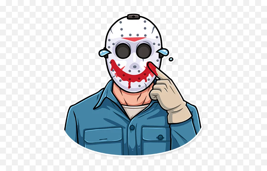 Friday The 13th Stickers For Telegram - Jason Voorhees Sticker Telegram Png,Friday The 13th Game Png