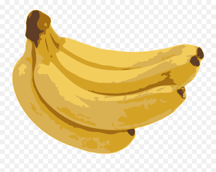 Banana Fruit Yellow - Free Vector Graphic On Pixabay Bananas Pdf Png,Banana Png