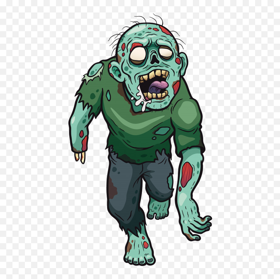 Zombie Transparent - Zombie Cartoon Png,Transparent Zombie