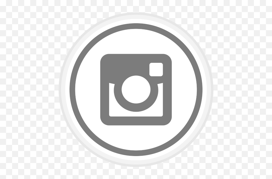 Instagram Logo Media Online Social Icon - White Circle Instagram Logo Png,Instagram Logo Icon