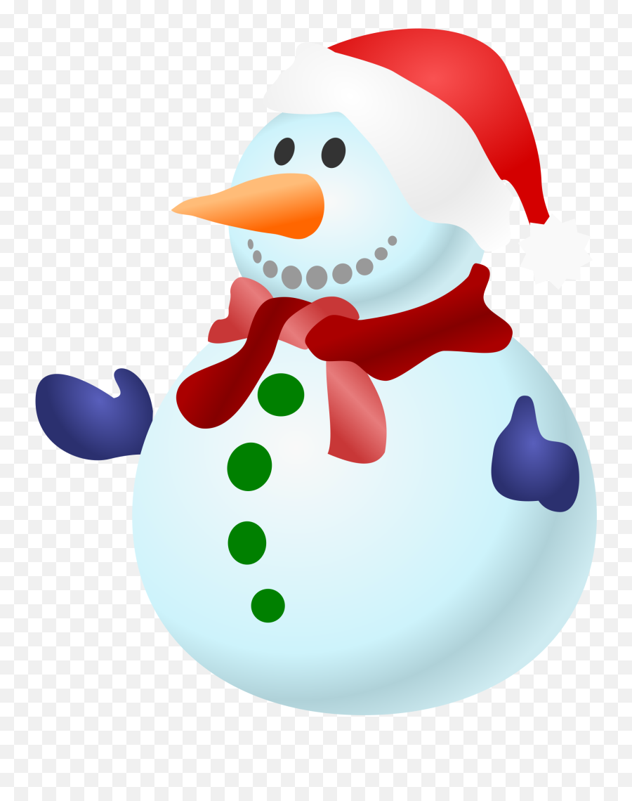 Christmas Snowman Clip Art - Boneco De Neve Natal Png,Snowman Clipart Transparent Background