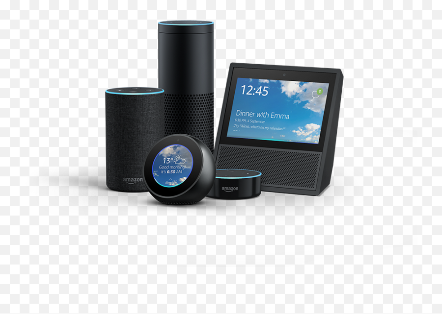 Amazon Echo Show Black Transparent Png - Alexa Png,Amazon Alexa Png