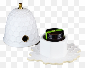 Ceramic Honey Pot With 14k Gold - Lego Full Size Png Hard,Honey Pot Png