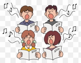 Cartoon Kid Png - Children Singing Big Image Png Children Transparent Choir Clipart,Children Png