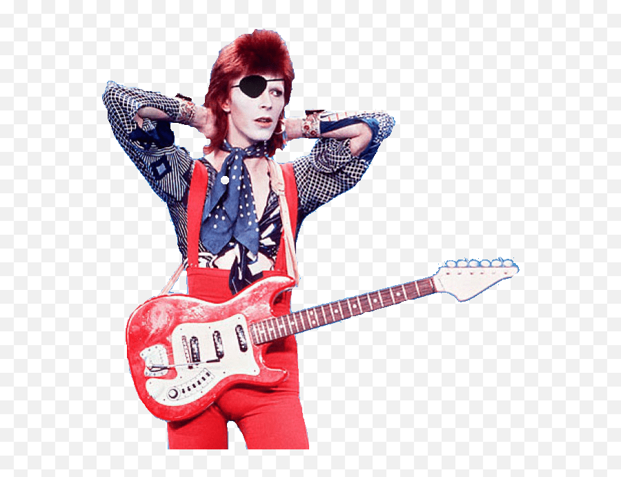 David Bowie Guitar - David Bowie Ziggy Stardust Guitar Png,David Bowie Transparent