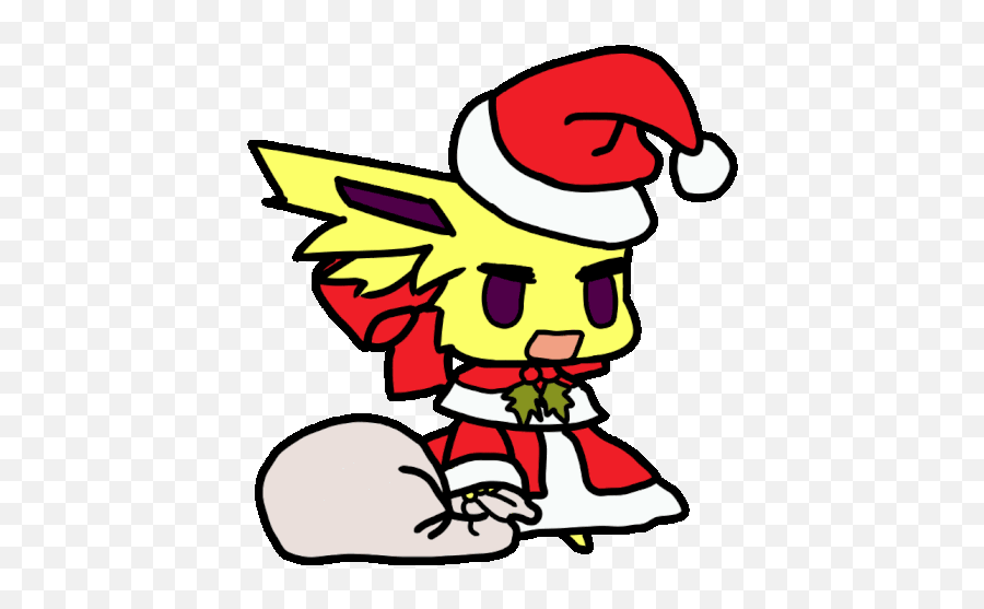 Jolteon Padoru Gif - Padoru Fubuki Png,Jolteon Transparent