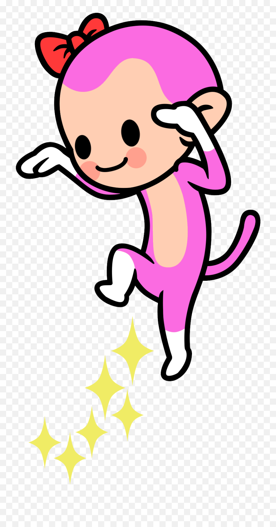 Female Acrobatic Monkey - Cute Marshal Rhythm Heaven Full Rhythm Heaven Acrobat Monkey Png,Rhythm Heaven Logo