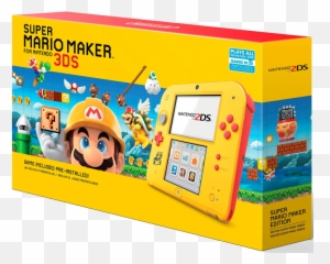 Download Nintendo 2ds Com Super Mario Maker - Nintendo 2ds 2ds Super Mario Maker Png,Super Mario Maker Png