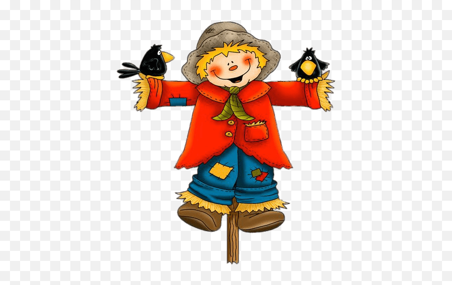 Scarecrow Drawing Transparent Png - Cute Scarecrow Clipart,Scarecrow Transparent