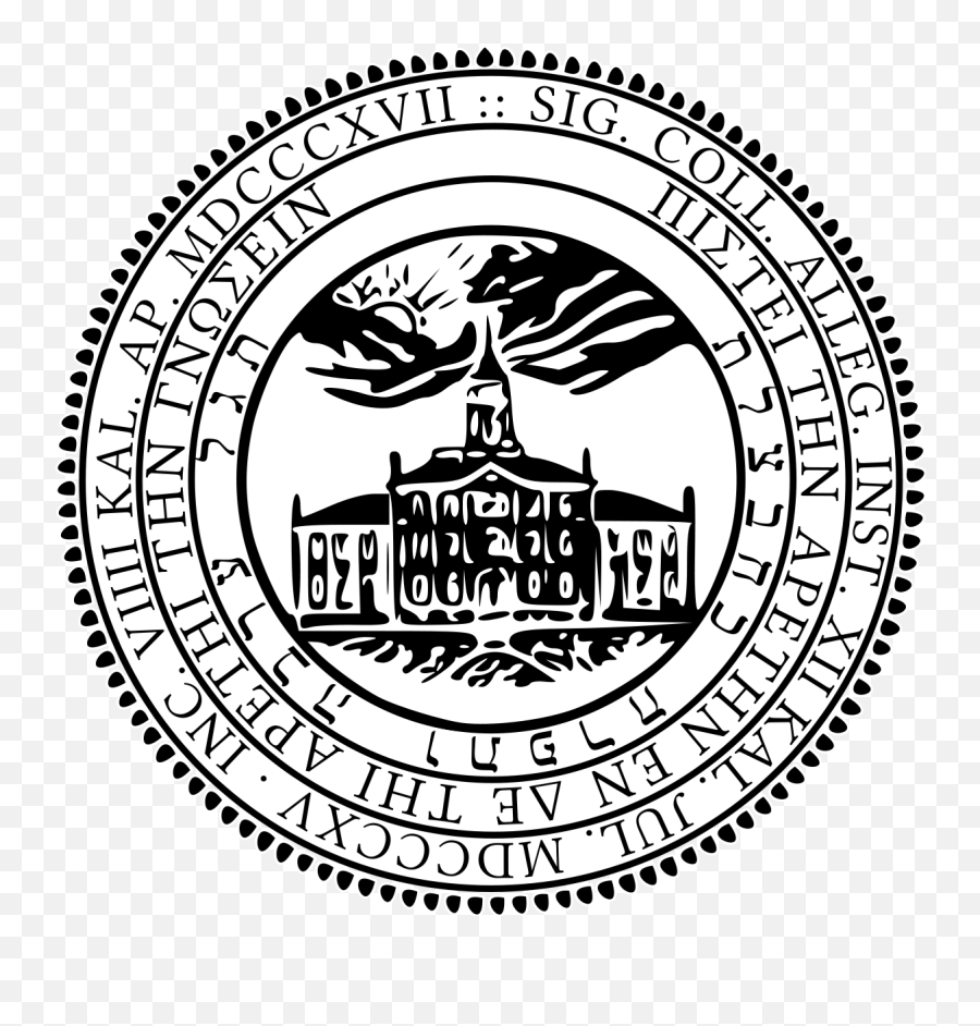 Allegheny College - Allegheny College Seal Png,Allegheny College Logo