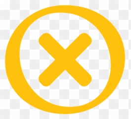 Close Button Icon Png - Disclaimer Yellow Question Mark In No Time Icon Png