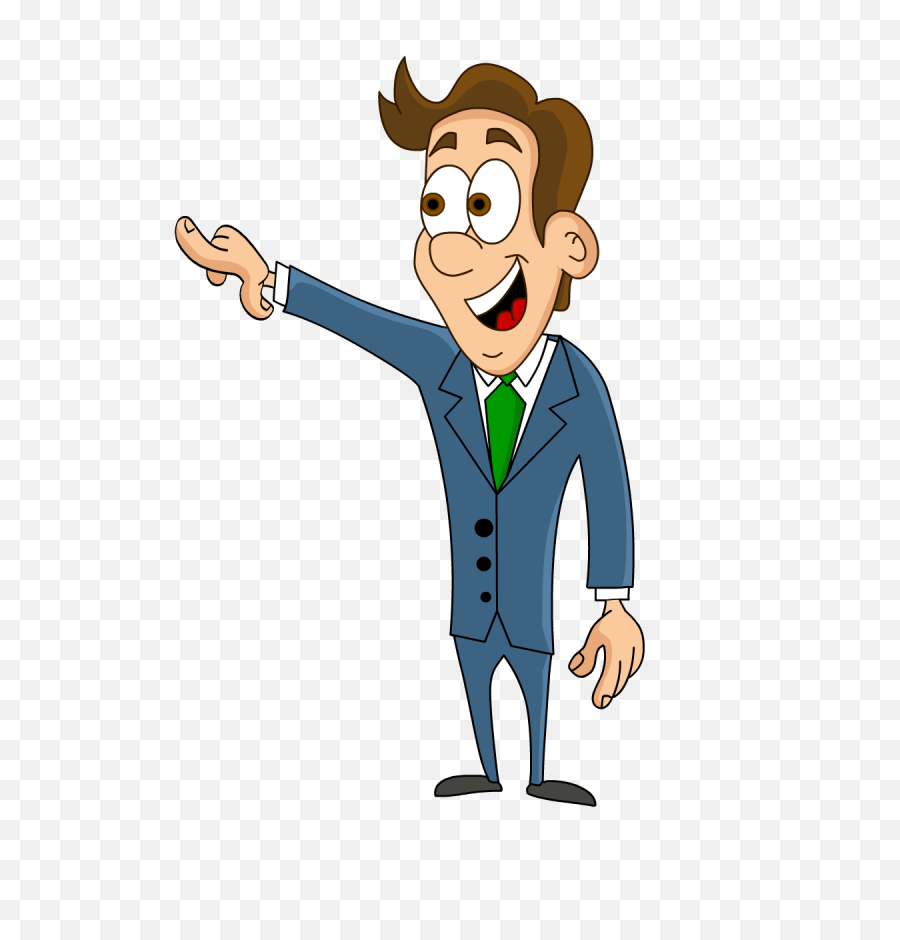 Cartoon Pointing Png Clipart - Full Size Clipart 1816841 Person With Thumbs Up Clipart,Cartoon Bullet Png