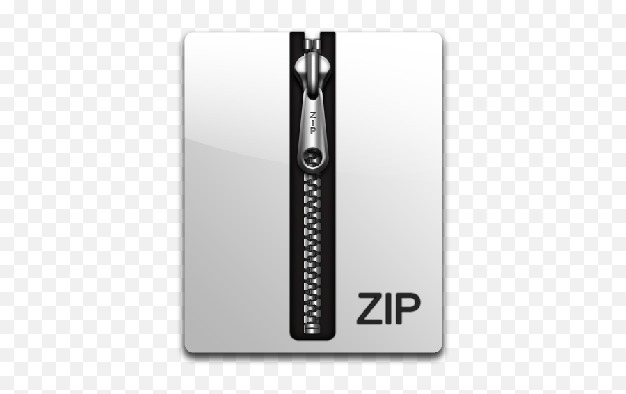 Silver Zip Icon - Portable Png,Free Zip Icon