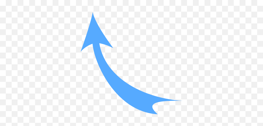Skinny Arrow Png - Vertical,Curved Arrow Icon