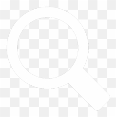 Magnifier Icon Png - White Magnifying Glass Graphic