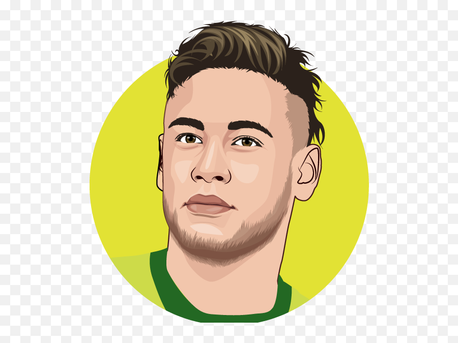 Fifaworldcup Designs Themes Templates And Downloadable - Neymar Cartoon Png,Smile Messi Icon Circle