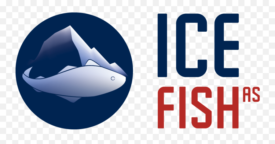 Ice Fish Attractive Fishing Logo Png