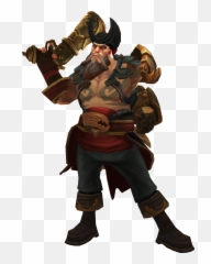Gangplank - Fictional Character png