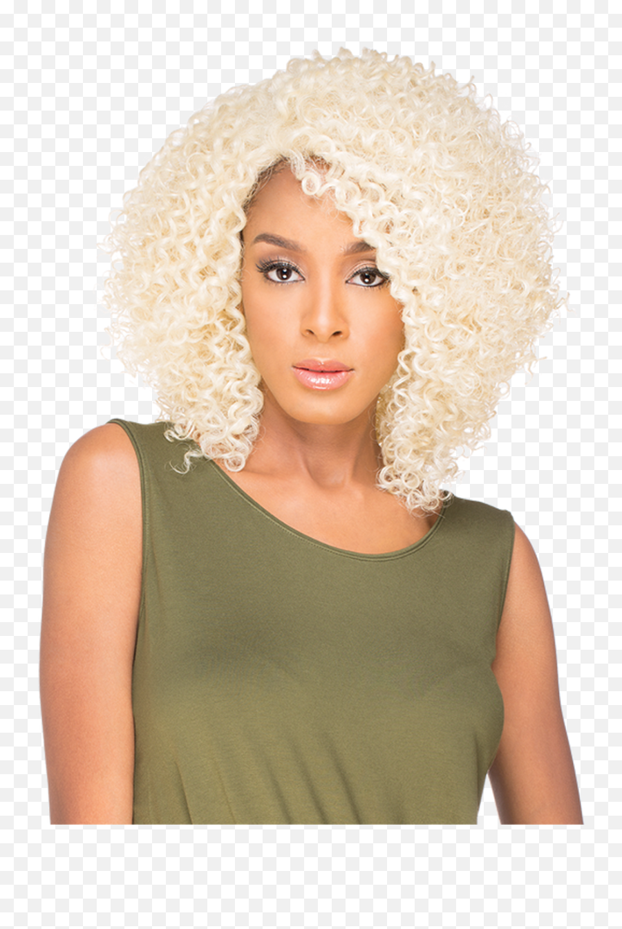 Sky Lace Front Wig Blue Hazel - Curly Png,Icon Girl Half Wig
