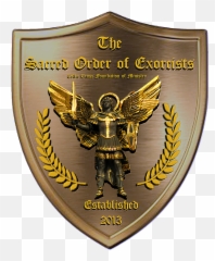 Our Sacred Order Of Exorcists Shield - Solid png