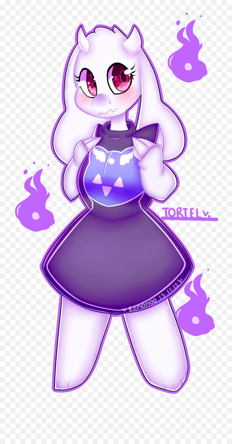 Fem Azzy So Now Im Going To Move Onto - Anime Fanart Toriel Undertale Png,Undertale Toriel Icon