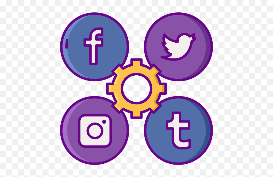 Social Media - Free Social Media Icons Social Media Png,Social Network Icon Psd