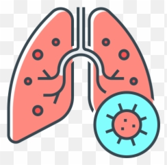 Virus Lungs Pneumonia Flu Free Icon - IconIconscom In Lungs png