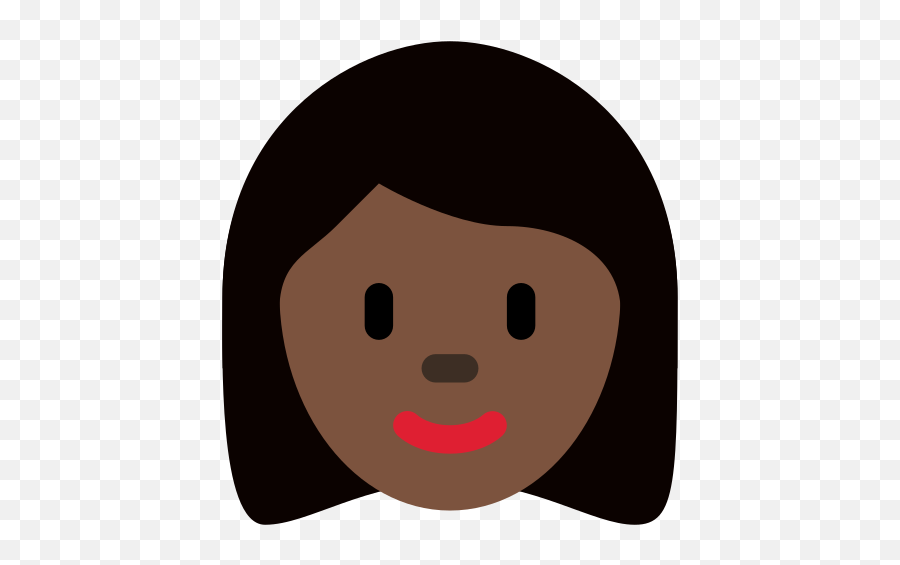 Woman Dark Skin Tone Emoji - Mulher Pele Escura Emoji Png,Tone Icon