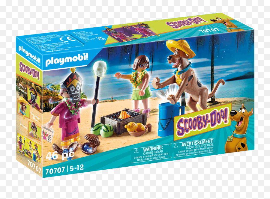 Scooby - Doo Adventure With Witch Doctor 70707 Playmobil Playmobil Scooby Doo 70707 Adventure With Witch Doctor Png,Video Player Witches Hat Icon