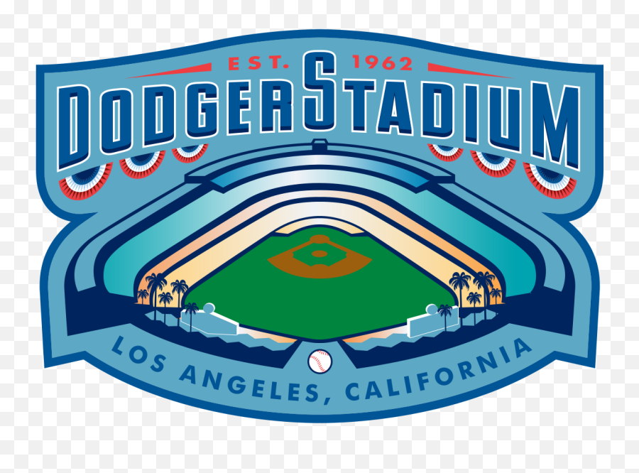 Dodger Stadium - La Dodgers Stadium Logo Png,Dodgers Png