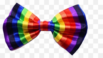 934 X 519 - Rainbow Bow Tie Png Clipart Full Size Transparent