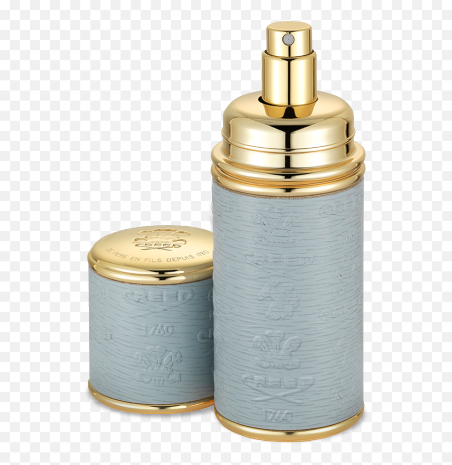 Grey With Gold Trim Deluxe Atomizer - Creed Atomizer 50ml Dolg Png,Gold Trim Png
