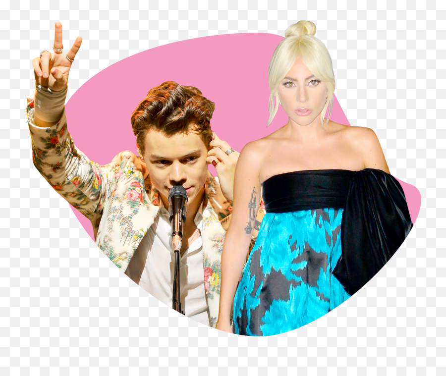 Harry Styles And Lady Gaga Will Help - Gaga Harry Styles Png,Lady Gaga Transparent