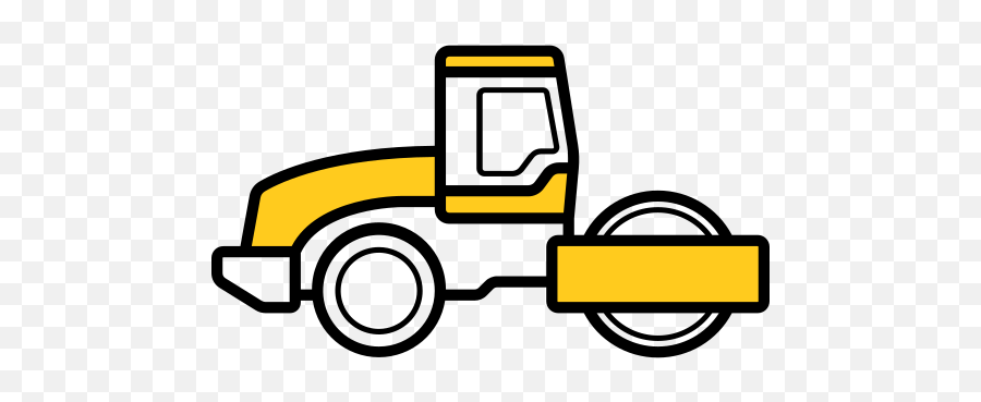 Road Icon Roller Png Yellow Steam