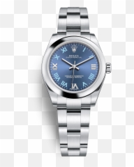 Download Rolex Watch Png Image With - Rolex Oyster Perpetual 34mm Violet,Rolex Watch Png