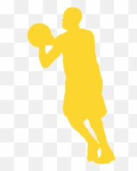 Basketball Player Silhouette - Illustration png