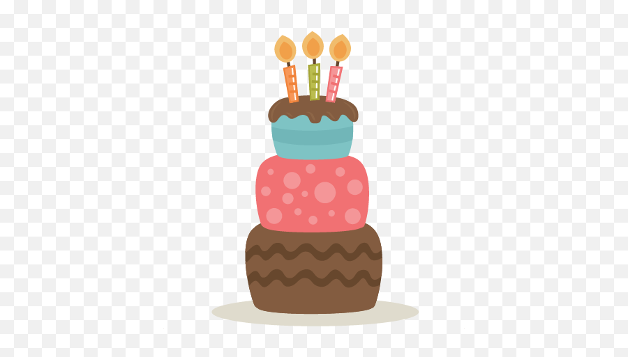 Birthday Cake Clipart No Background - Birthday Cake Clipart No Background Png,Birthday Cake Clipart Transparent Background
