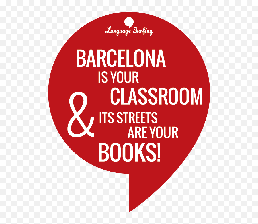 Language Surfing Spanish Class In Barcelona - Barcelona Circle Png,Barcelona Png